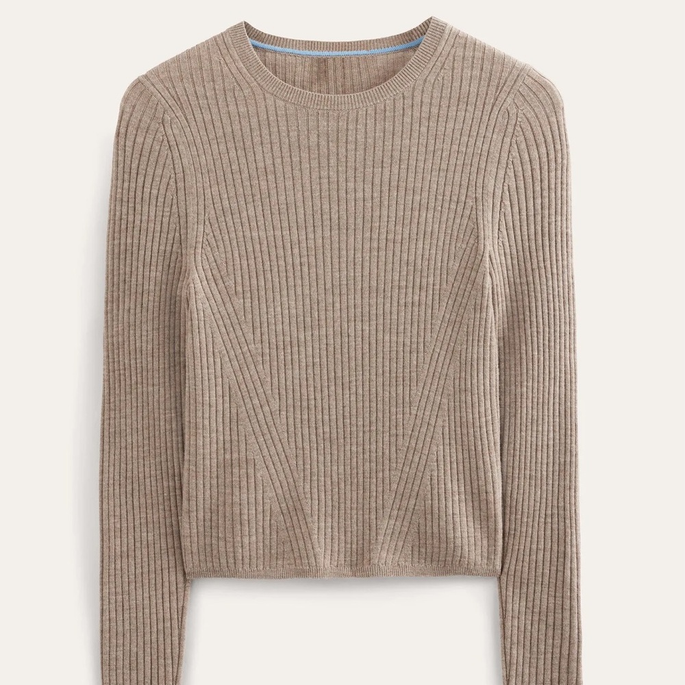 NWT Boden Ribbed Merino Sweater